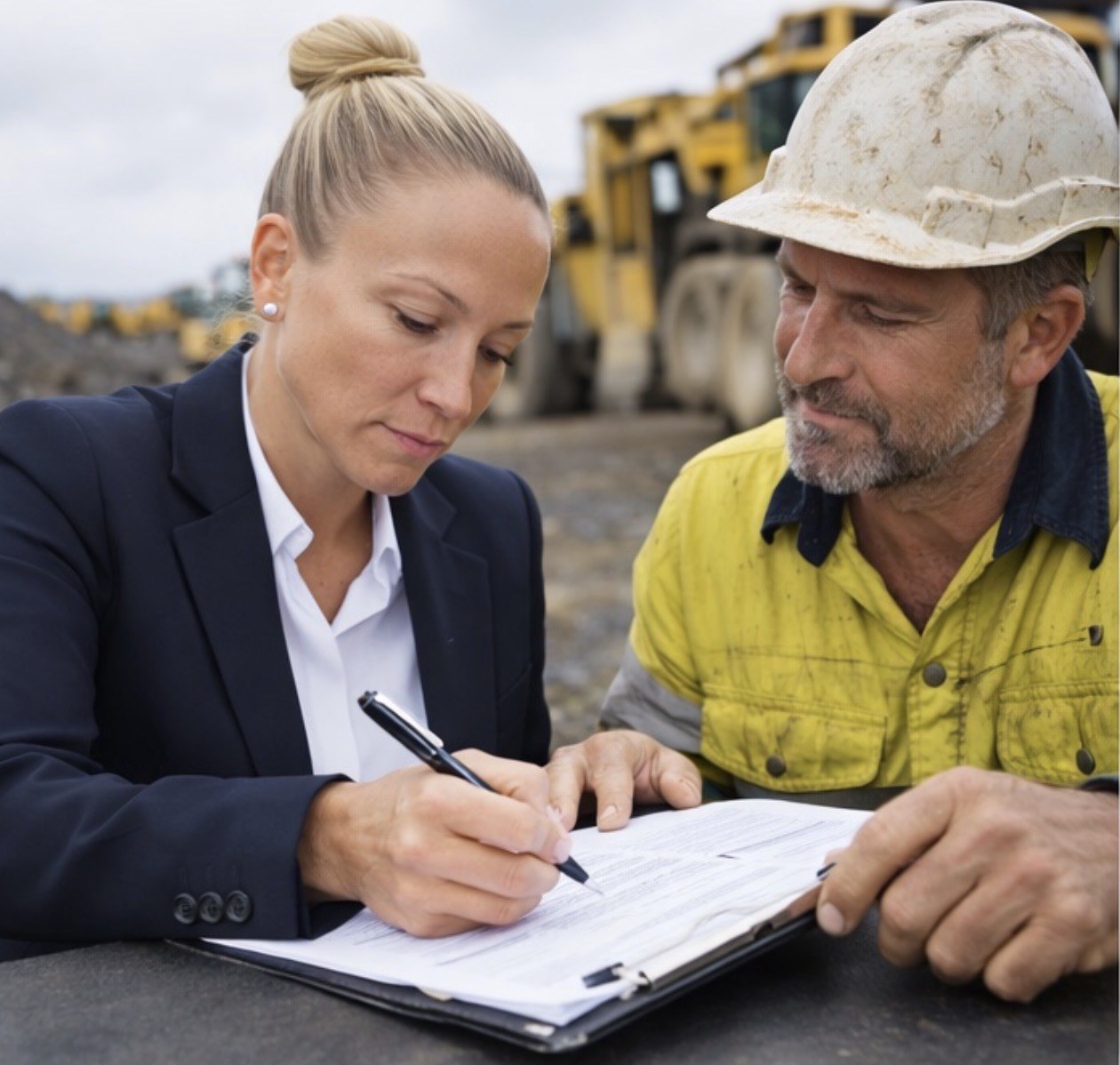Viktoria Teed consulting with a client